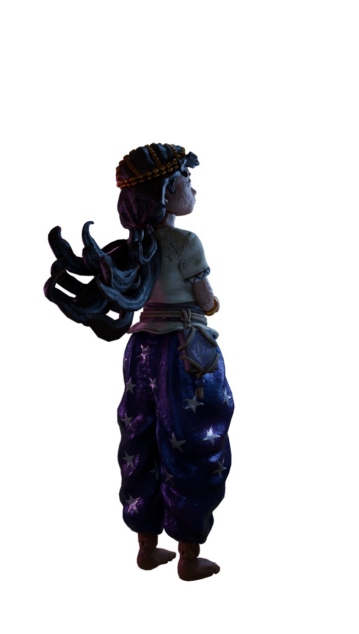 Halima character render